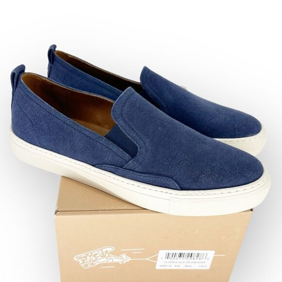 SOLUDOS MEN’S ALGARVE SLIP ON SNEAKER NAVY -‎ size 12- NIB main image 10